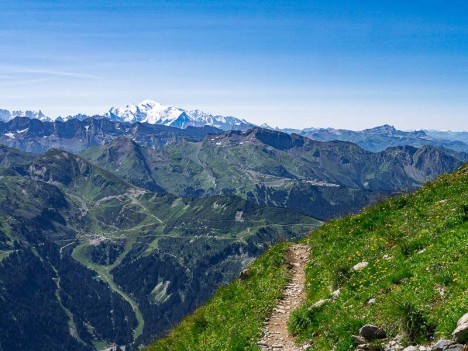 Paysage d'exception, le Mont Blanc