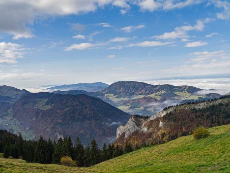 Mer de nuages sur le Lac Léman