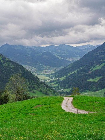 Chemin du Col de la Plagne