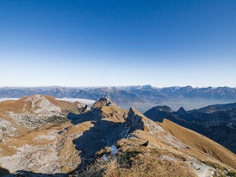 Les Cornettes de Bise, Rochers de Chaudin