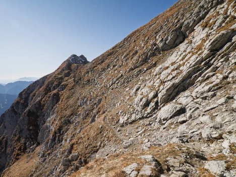 Traversée sous les Cornettes de Bise