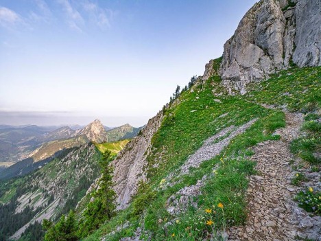 Le Linleu, passage exposé