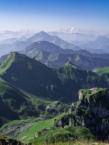 Au sommet du Château d'Oche
