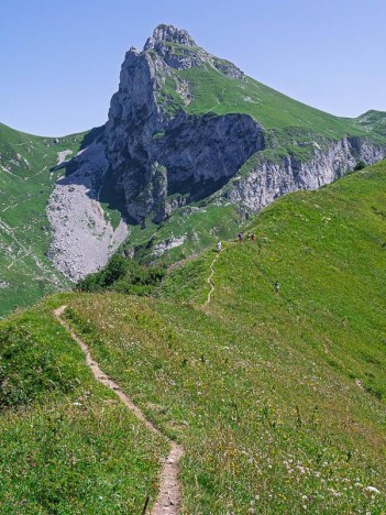 Col de la Case d'Oche et Château d'Oche