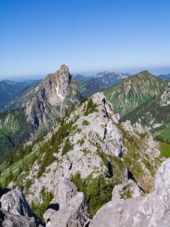 Arête W de la Pointe d'Arvouin