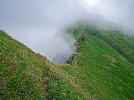 L'arête Nord de la Pointe de Bénevent