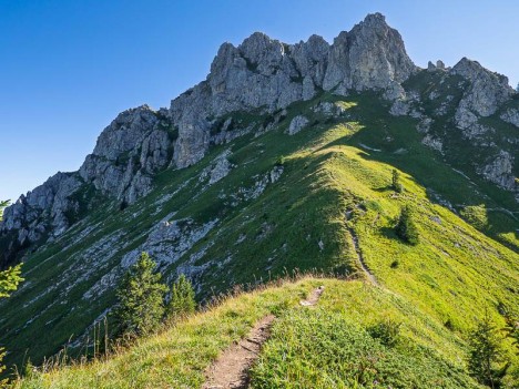 Au sommet de la Pointe de Chavasse : la Pointe de Chalune