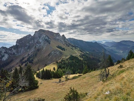 Le Mont Billiat, versant Ouest