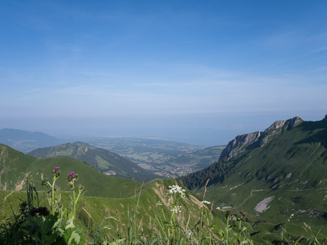 Bernex et le Lac Léman