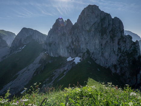 Face Nord de la Pointe W de l'Aiguille de Darbon