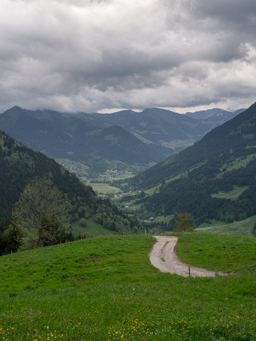 Chemin du Col de la Plagne