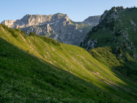 Le Col du Serpentin, les Cornettes de Bise