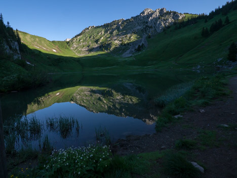 Reflet de la Pointe d'Arvouin