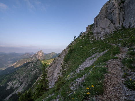 Le Linleu, passage exposé