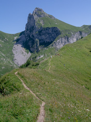 Col de la Case d'Oche et Château d'Oche