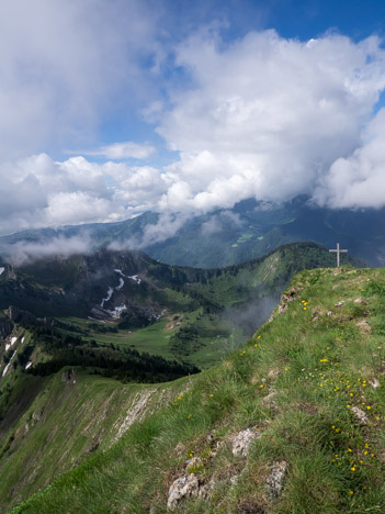 Croix du Pic de la Corne