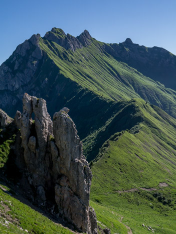 L'arête Ouest du Roc d'Enfer