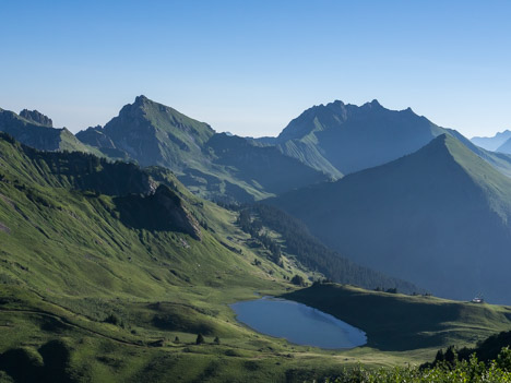 La Pointe de Chalune et le Roc d'Enfer