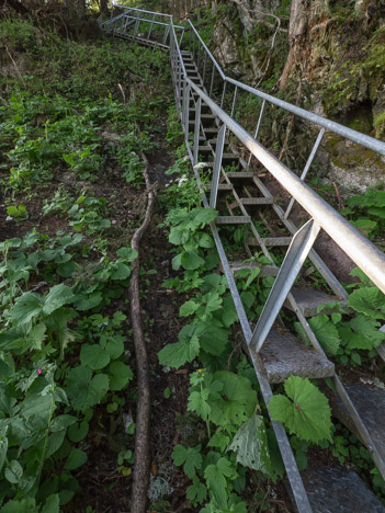 Escalier de la Pointe de Tréchauffex