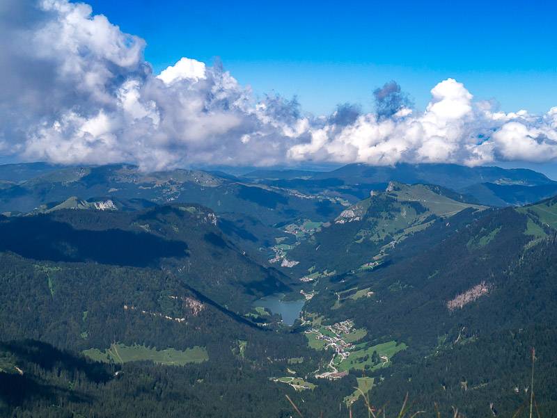 La Chèvrerie et le Lac de Vallon