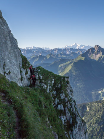 Sortie du couloir de Saix Rouquin