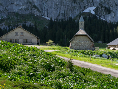 La chapelle des chalets d'Ubine