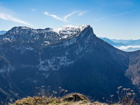 Le Col des Ayes et le versant Ouest de la Dent de Crolles, celui du Trou du Glaz
