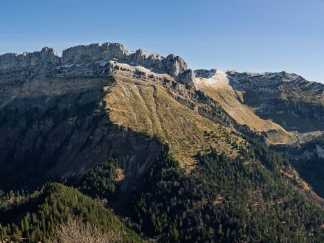Le sommet Sud des Lances de Malissard, les Roc, Col, Dôme et Piton de Bellefont