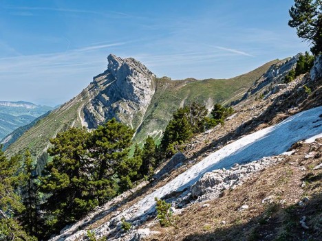 Le Roc et le Col de Bellefont