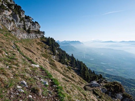 Vers le Grand Sangle de Belles Ombres