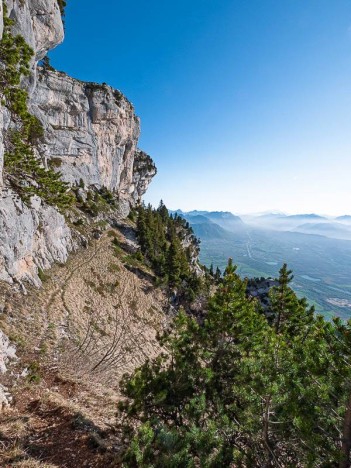 Premiers pas en direction du Grand Sangle de Belles Ombres