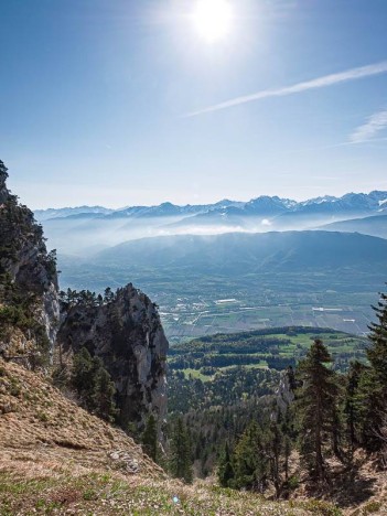 Belledonne depuis le Grand Sangle de Belles Ombres