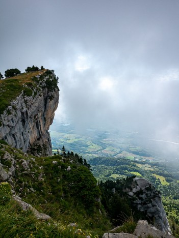 Sommet du Rocher de Belles Ombres et Griffes de l'Ours, août 2021