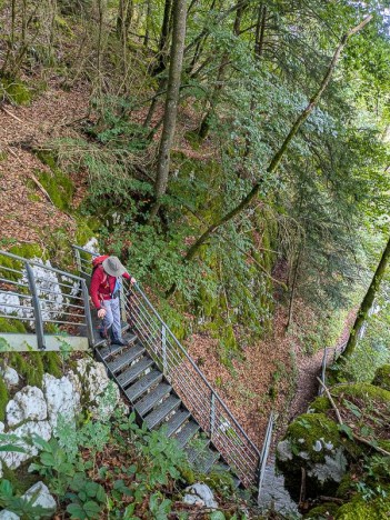 Escalier du Sentier des Chèvres