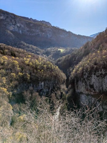 Le Guiers Vif dans les Gorges de l'Échaillon