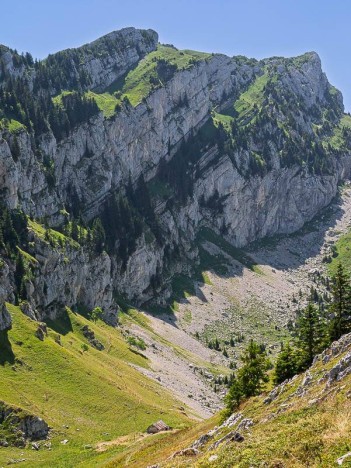 La cabane de Bovinant et le Grand Som
