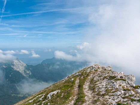 Sur la crête de Chamechaude