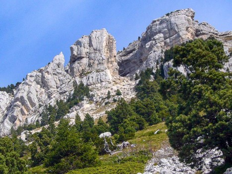 La Cheminée Ouest, accès à Chamechaude
