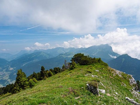 Par la crête Nord de Chamechaude
