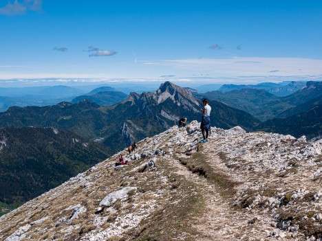 Le Grand Som  et le Col de la Ruchère, mai 2021