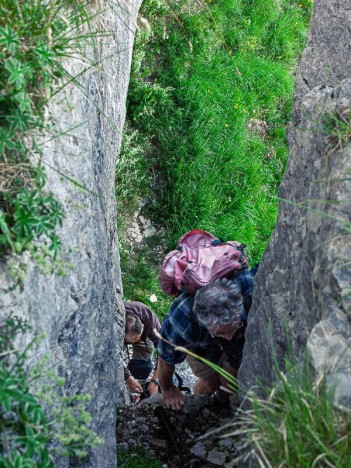 Antoine Salvi, sortie du Pas de l'Arche