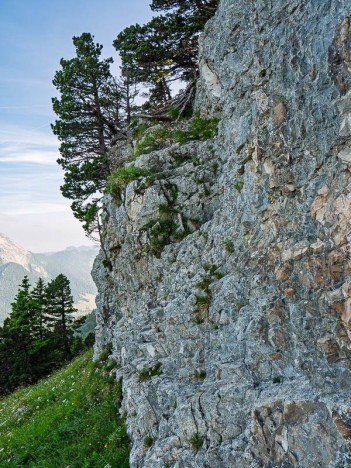 Chamechaude, rampe du Pas du Lapin