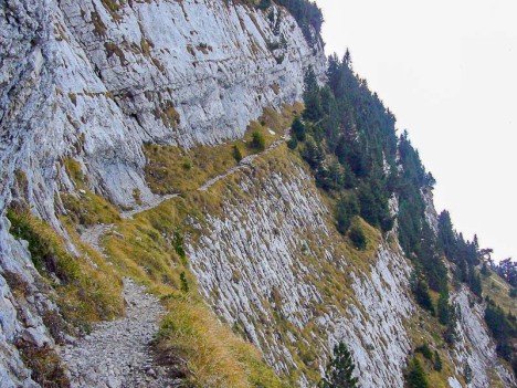 Par le sangle du Jardin de Chamechaude