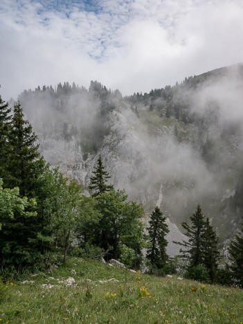 Chamechine, rochers du point 1747