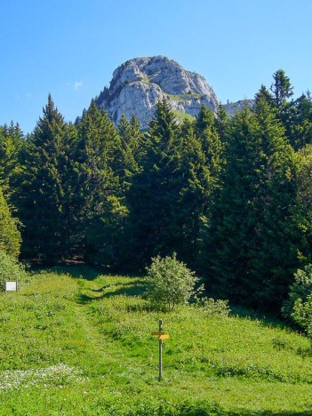 Le Mont Outheran depuis le Col du Grapillon