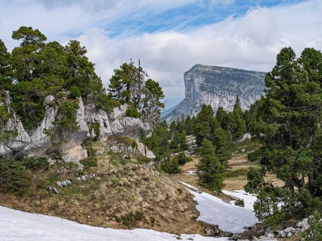 Le versant Sud du Mont Granier