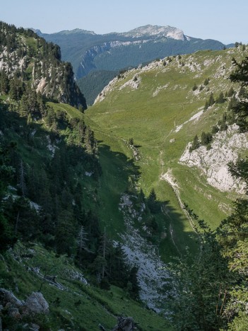 Col du Frêt, versant Ouest