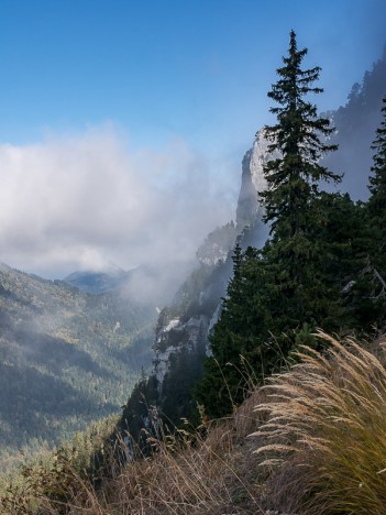 Sur le sentier du Trou du Glaz