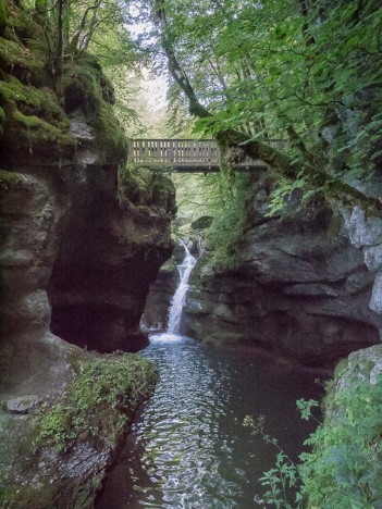 Cascade de la passerelle du Cozon