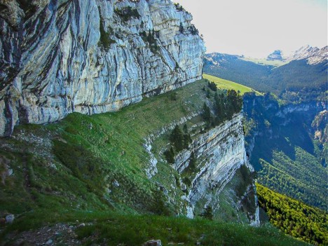 Le cirque de Saint Même vu depuis le Grand Sangle du Fouda Blanc
